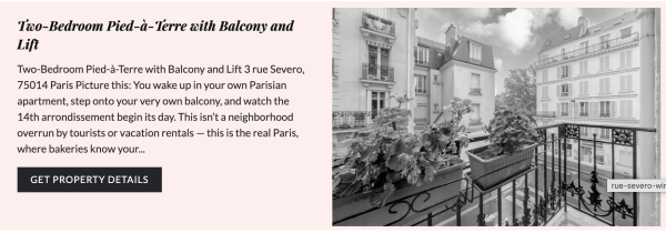 Example of an apartment for sale in France by the Adrian Leeds Group