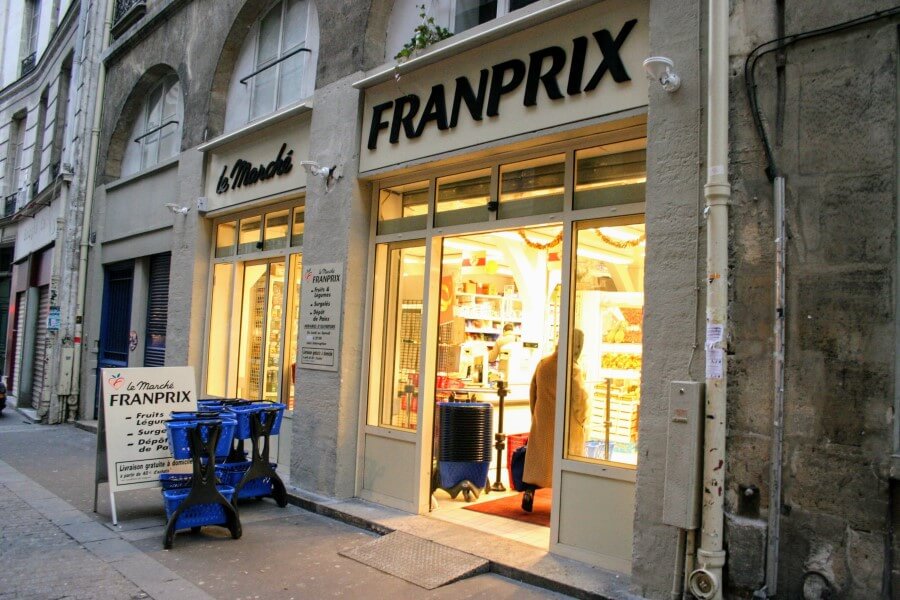 A Franprix market in Paris