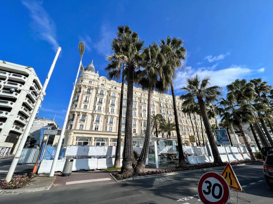 The Carlton Hotel in Cannes, France