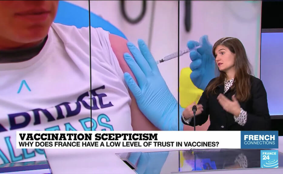 Skepticism of the Covid vaccine in France24