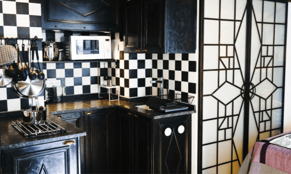 Photo of the kitchen in fractional property in Paris, La Maison Miron