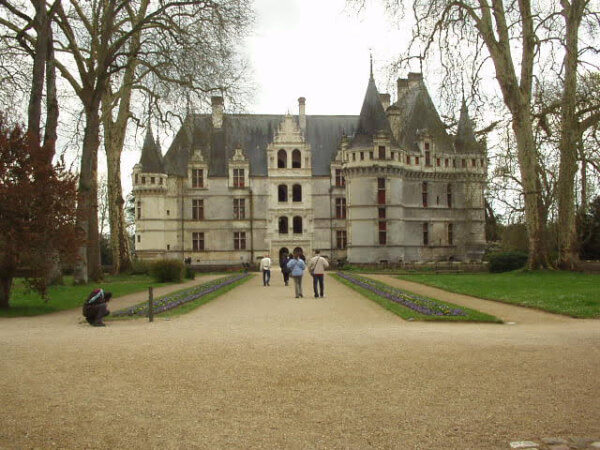A chateau in the Loire Valley in France