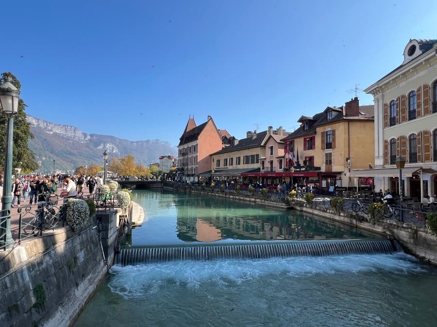 Another canal in Annecy, France