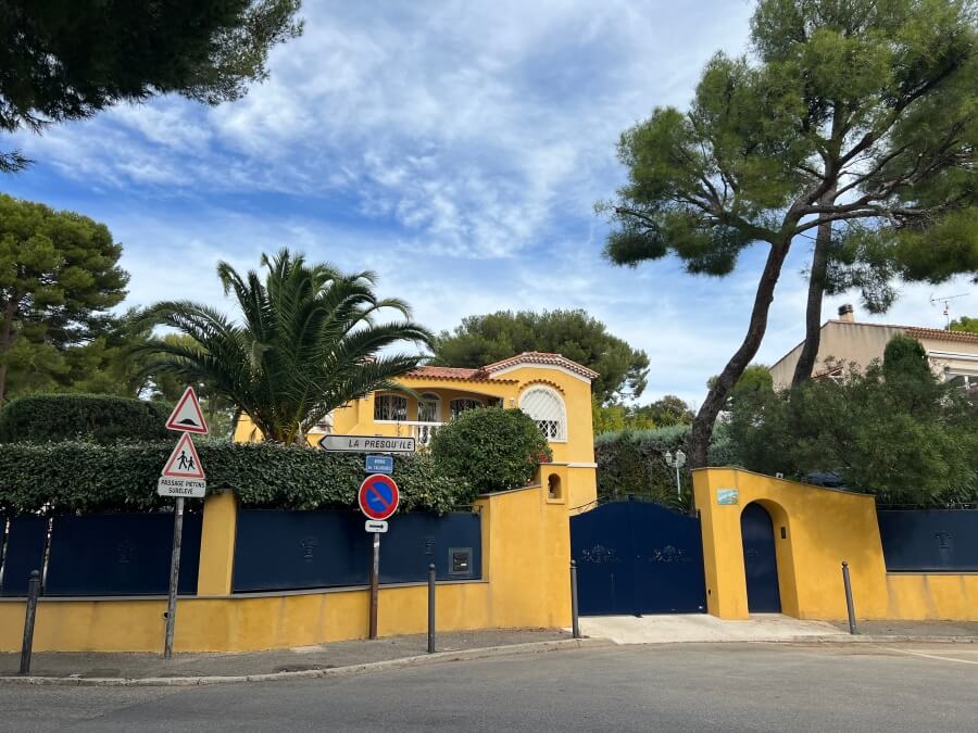 A private villa in Cassis