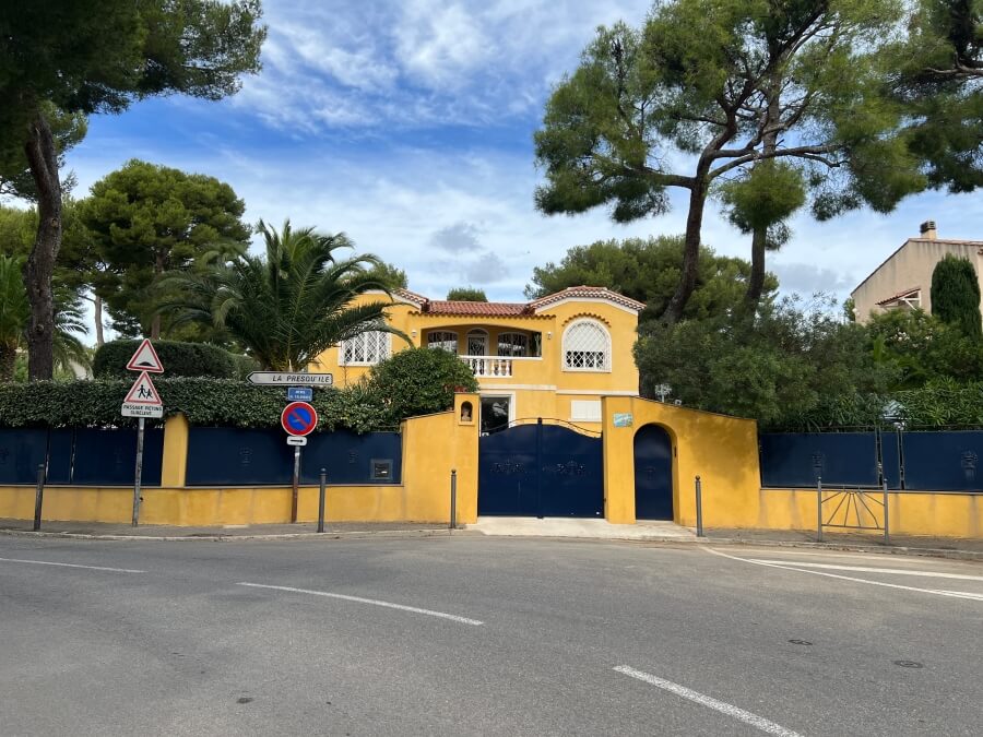 A private villa in Cassis, France