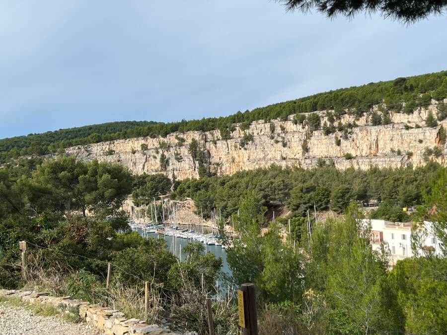 A calanques near Cassis