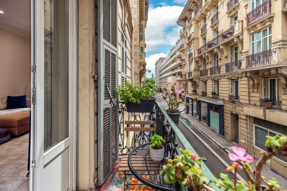 Balcony 10 Rue Chauvain Nice