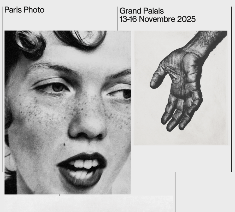 Poster for Paris Photo 2025 at the Grand Palais in Paris, France
