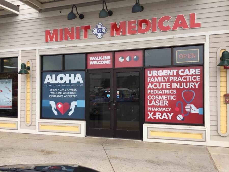 Minit Medical clinic in Maui, Hawaii