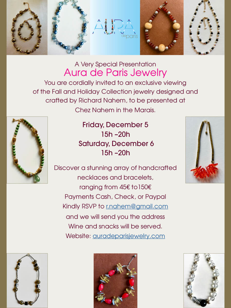 Richard Nahem jewelry sale event
