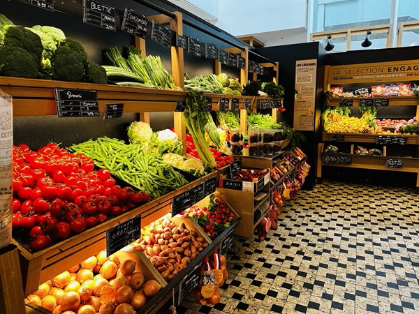 The Grande Epicerie across from the Bon Marché in Paris