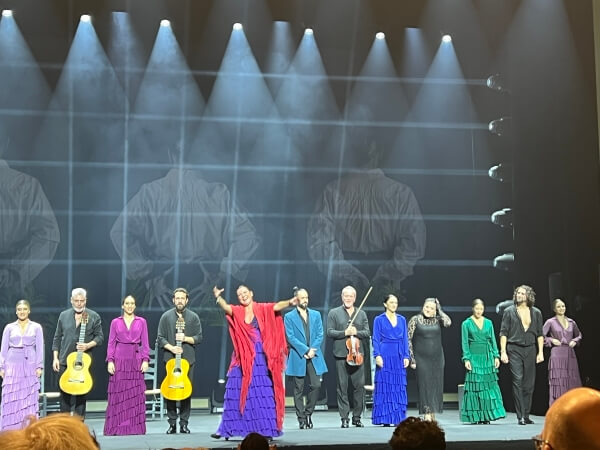 One of Sara Baras' many encores in Paris