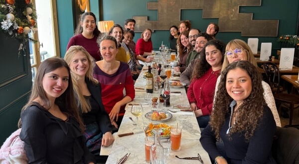 The Daniel Tostado team in Paris