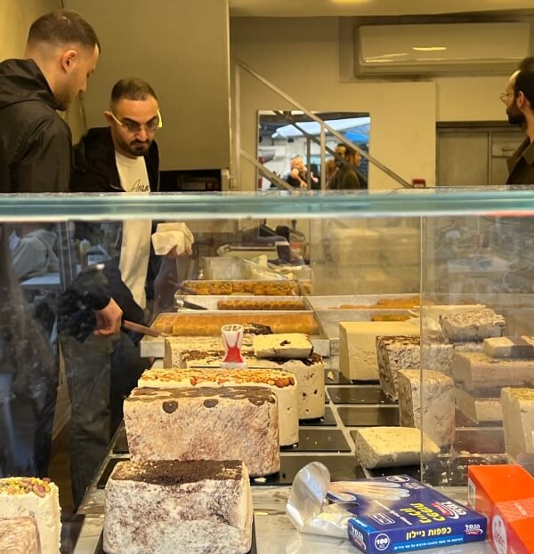 A display case of Halva