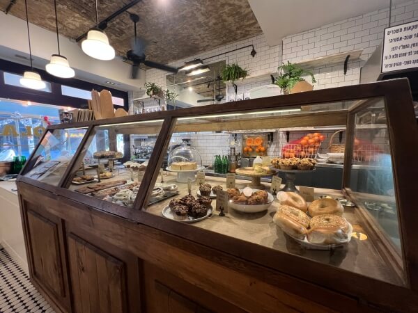 The pastry case at NOLA