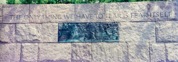 FDR famous quote about fear