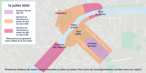 Restricted Zone for the 14th - Paris, France