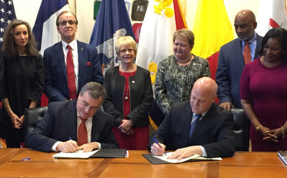 New Orleans and Orléans become Sister Cities in 2018