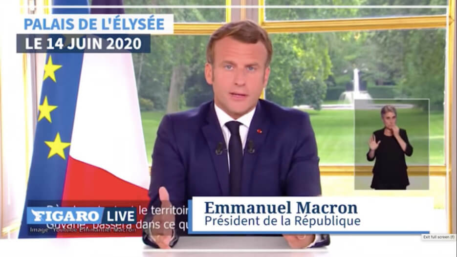President Macron Addresses France