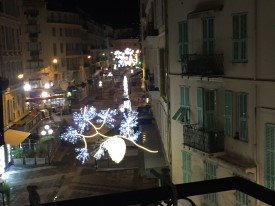 Christmas Decorations in Nice, France