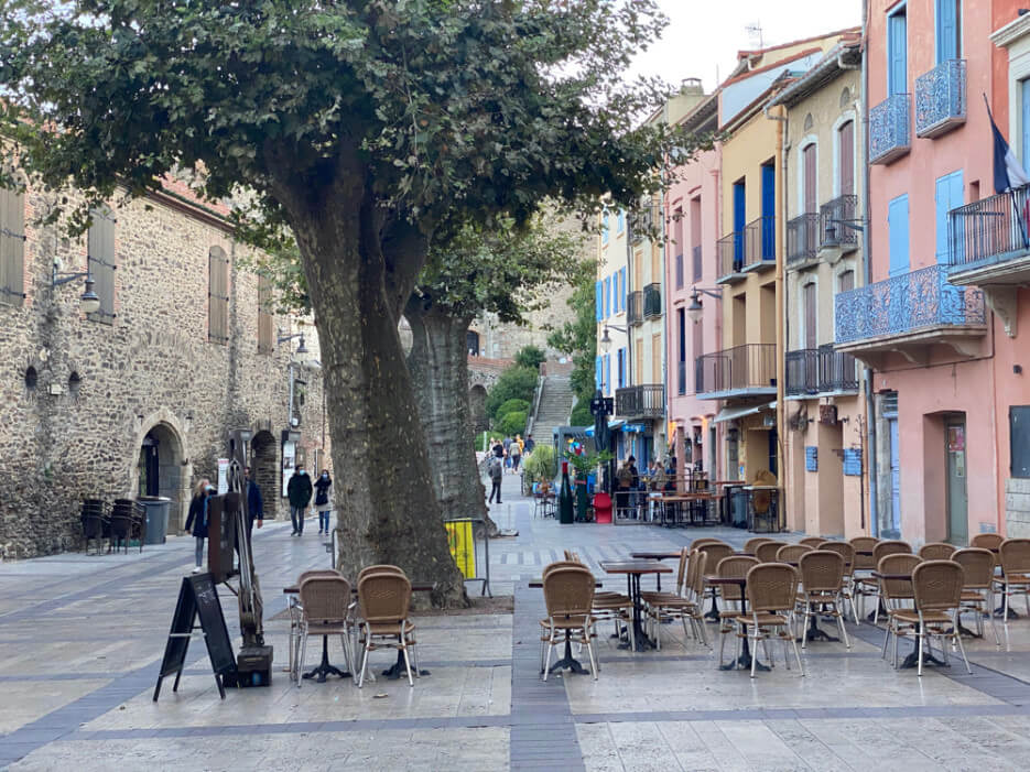 Outdoors in Collioure