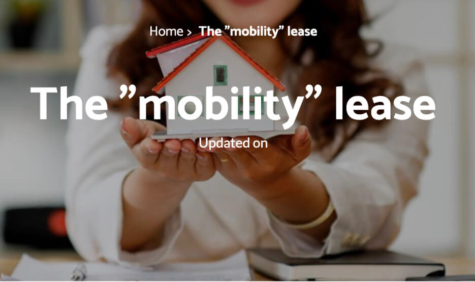 Meme for a mobility lease