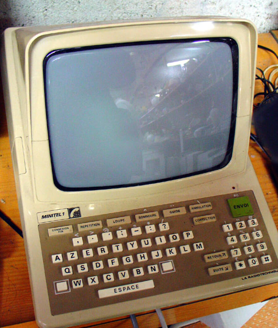 A vintage French Minitel