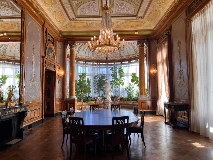 Interior of the Villa Masséna in Nice, France
