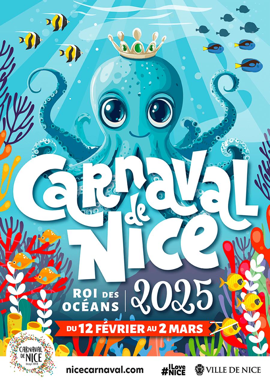 The poster for Nice Carnival 2025