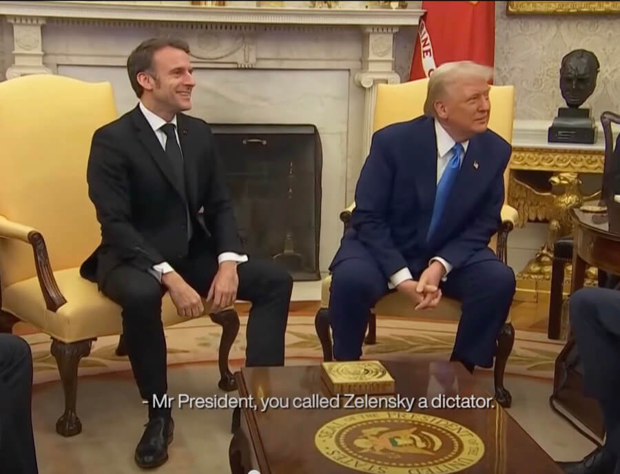 French President, Macron, visits the White House