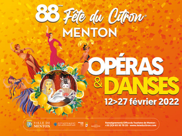 Poster for the 88th Fete du Citron in Menton, France