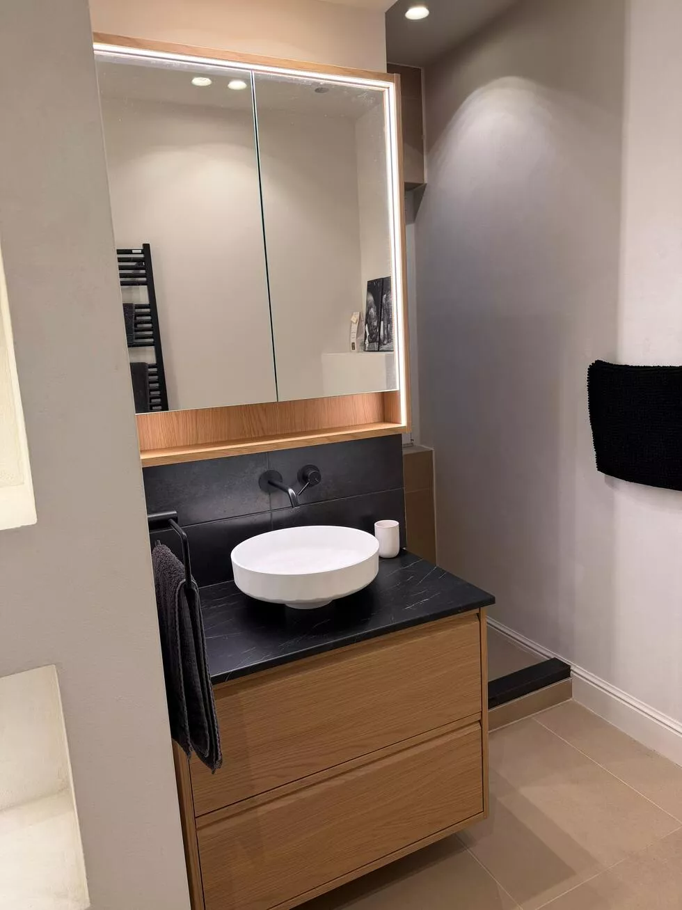 Renovated bath 20 avenue du Maréchal Foch Nice