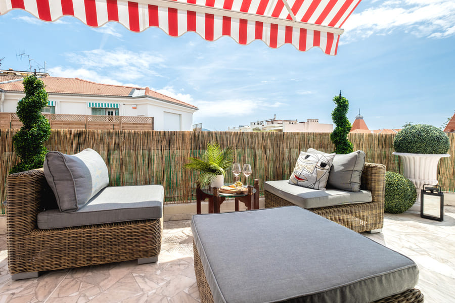 rue Verdi apartment terrace 