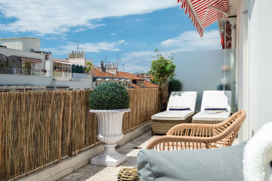rue Verdi apartment terrace 