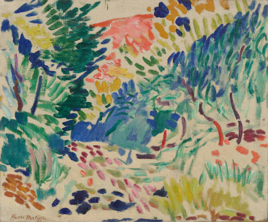The Collioure landscape, by Matisse