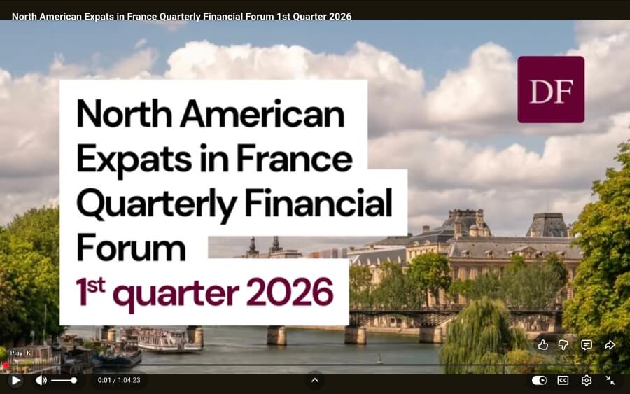 Meme for the quarterly North American Expats in France Financial Forum