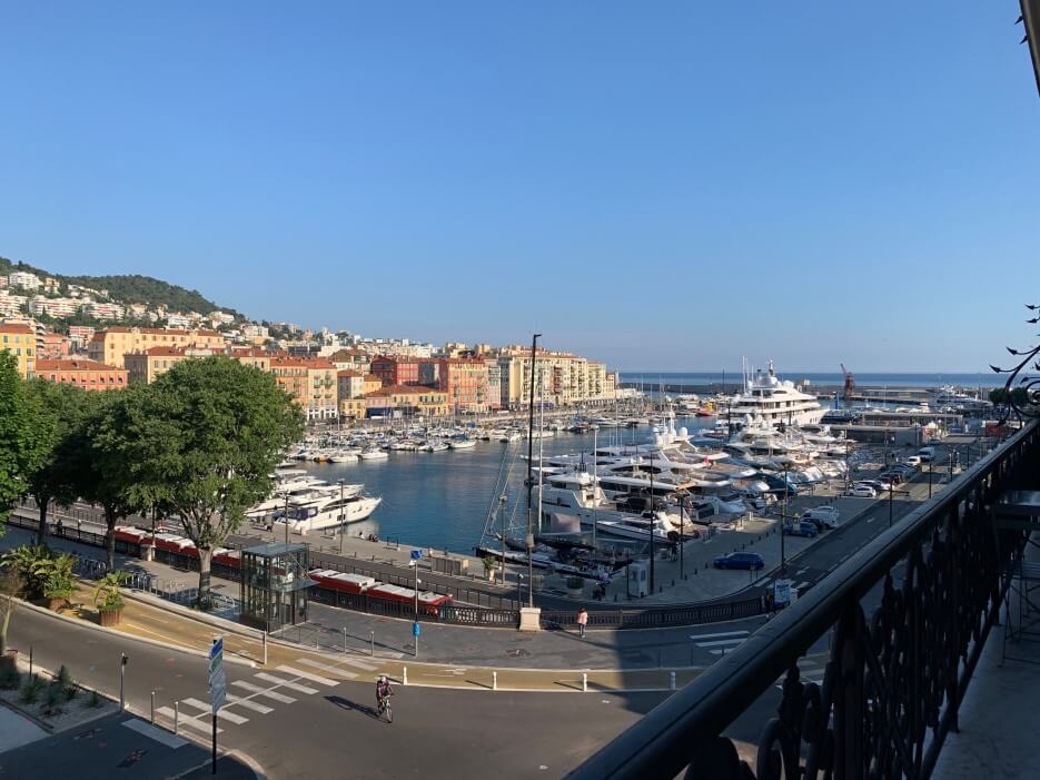 View of the Old Port in Nice