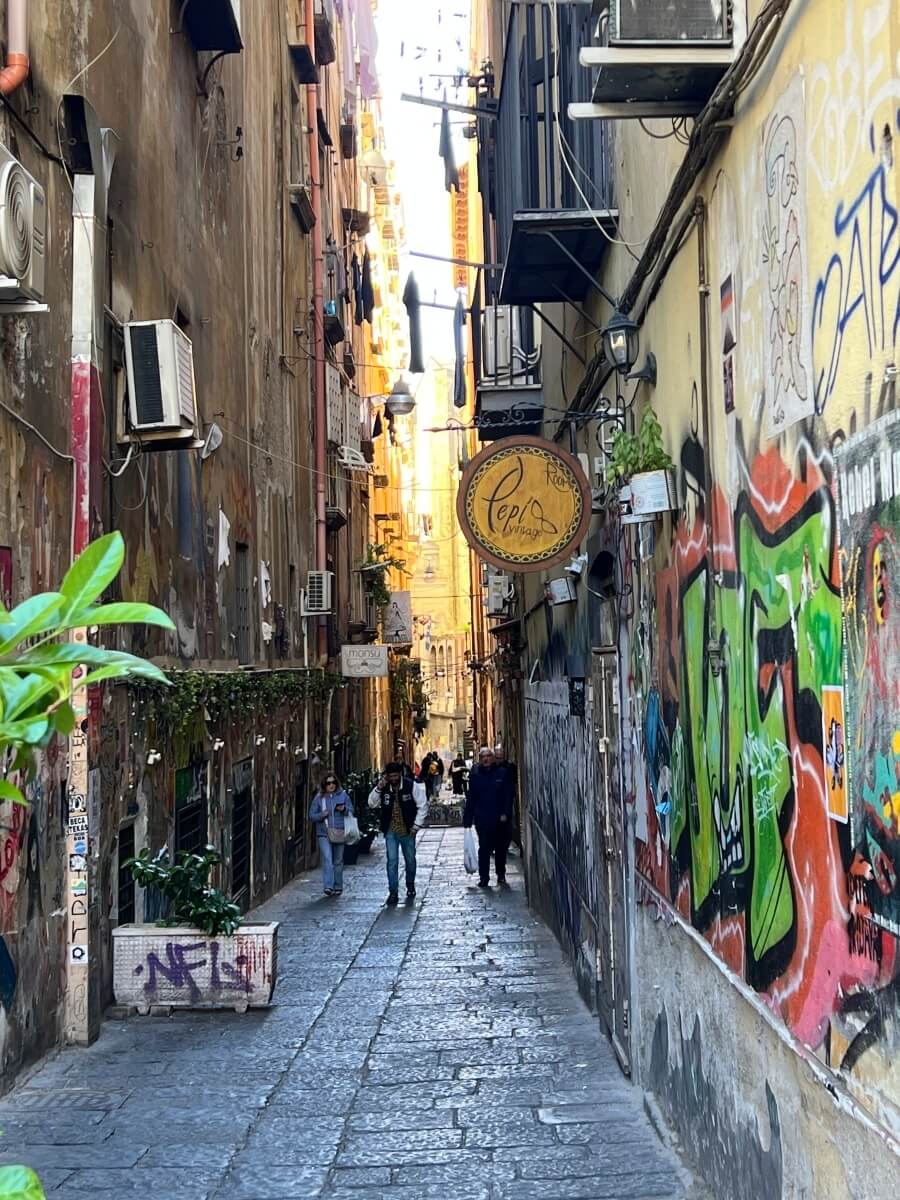 TheCentro Storico in Naples, Italy
