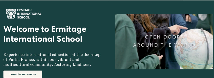 Ermitage international school in Paris