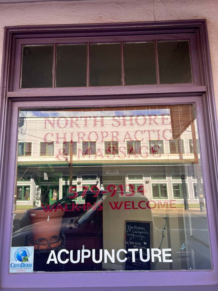 A Maui acupuncture shop