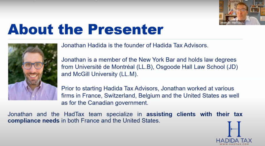 Notes about Jonathan Hadida