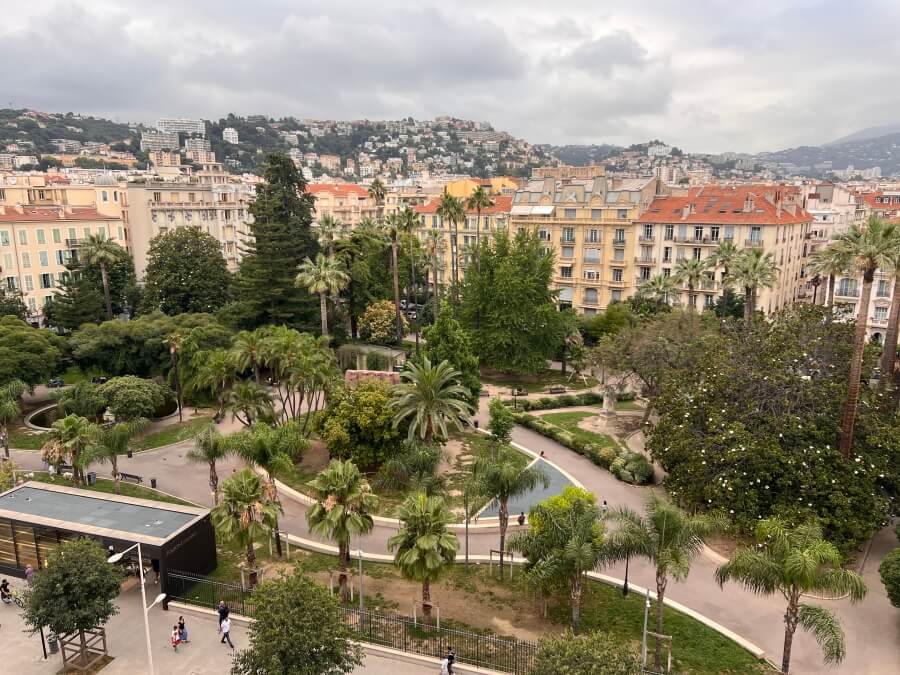 Parc Alsace-Loraine in Nice, France