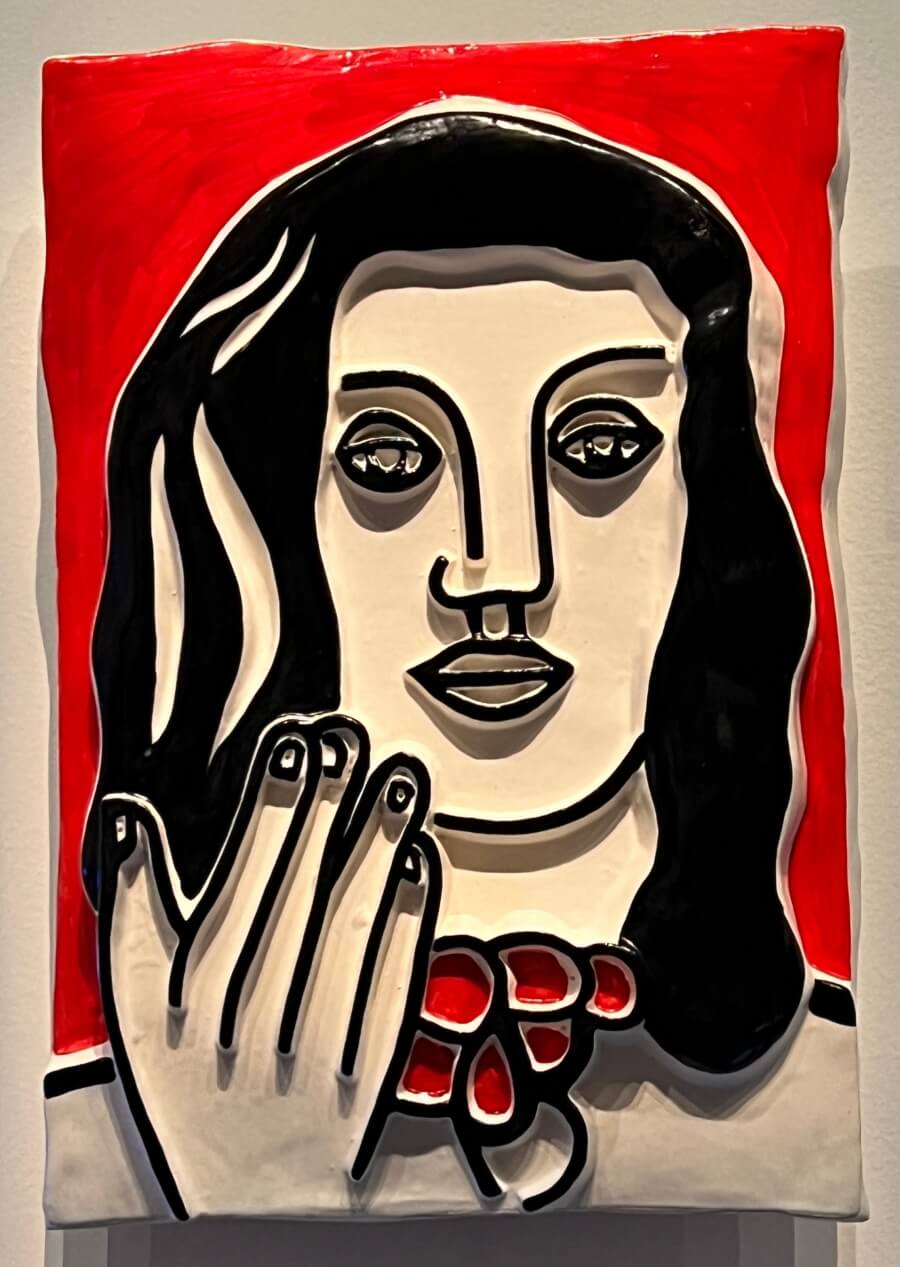 Part of the Tous Léger exhibit at the Musée du Luxembourg in Paris