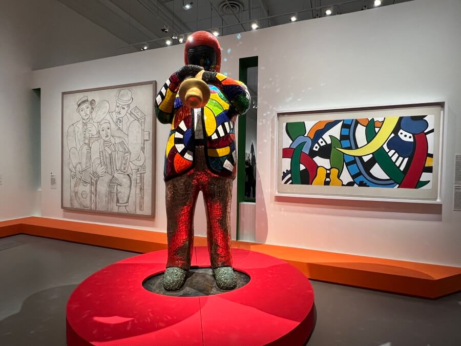 Part of the Tous Léger exhibit at the Musée du Luxembourg in Paris