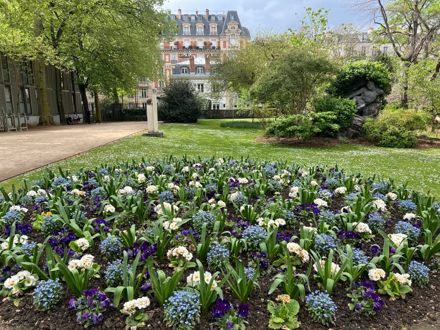 In the Luxembourg Gardens in Paris, France