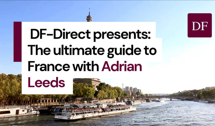 Meme for the Dunhill Financial and Adrian Leeds Group webinar on Realizing your dream to live in France