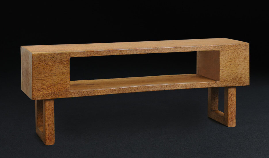 Wooden console by Jean Servais Somian