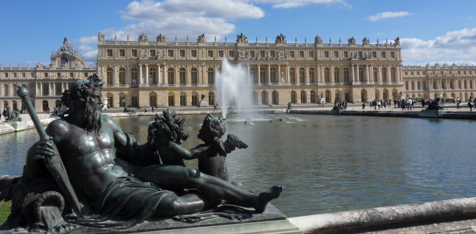 The finest château in France—Versailles