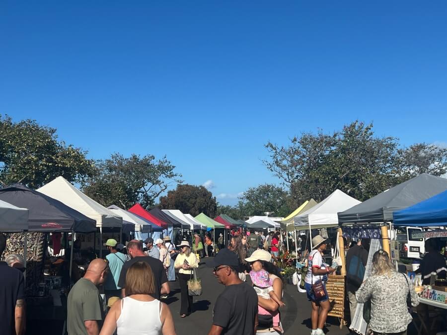 The Farmers Market on Maui