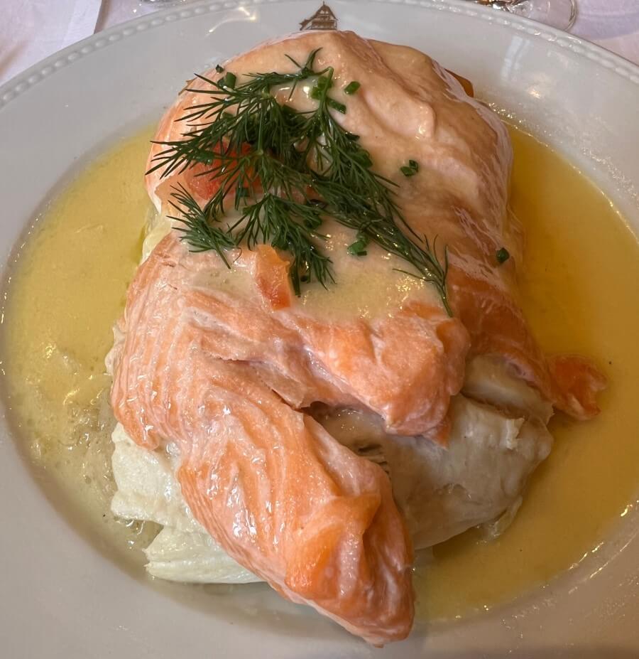 Three fish Choucroute de la Mer